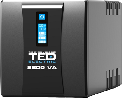 Picture of 2200VA 1250W UPS Line Interactive – LCD displejs – 3 x izejas | Akumulatori 4x 12V-7.1Ah