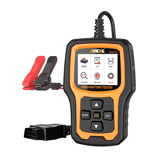 Изображение ANCEL Skaner OBD2 i Tester akumulatorów 2w1 Ancel AD410 PRO