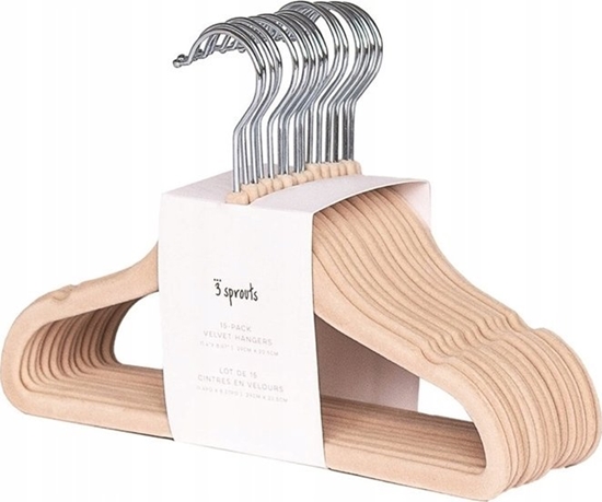 Изображение 3 Sprouts 3 Sprout Velourbøjle (15 stk.), Hasselnød