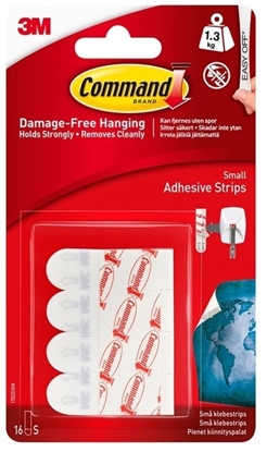 Изображение 3M Adhesive Strip Command 17022Newukn 16Pcs