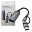 Attēls no 4K video uztveršanas karte | Adapteris USB-C / USB-A | HDMI | 30Hz | Alumīnija korpuss