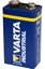 Attēls no 6LR61/9V  baterijas Varta Industrial Alkaline MN1604/4022 iepakojumā 1 gb.