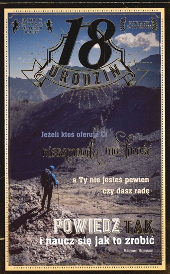 Picture of AB Card Karnet 18-Te urodziny U68 Jeeli kto oferuje