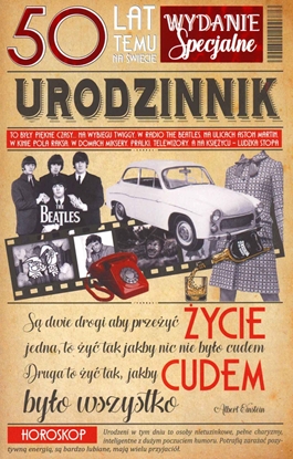 Attēls no AB Card Karnet 50 Urodziny AB U47