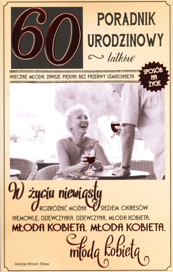 Изображение AB Card Karnet 60 Urodziny AB U56