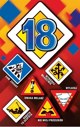 Attēls no AB Card Kartka okolicznociowa Urodziny 18 US06