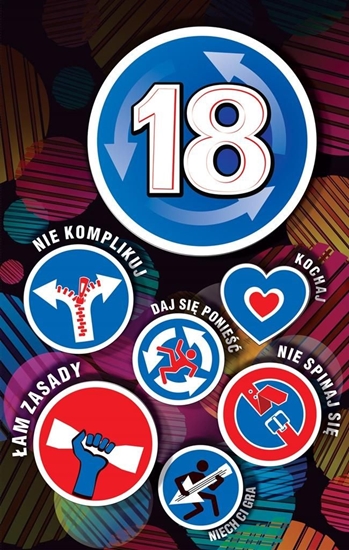 Picture of AB Card Kartka okolicznociowa Urodziny 18 US07