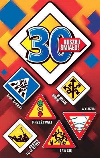 Изображение AB Card Kartka okolicznociowa Urodziny 30 US01