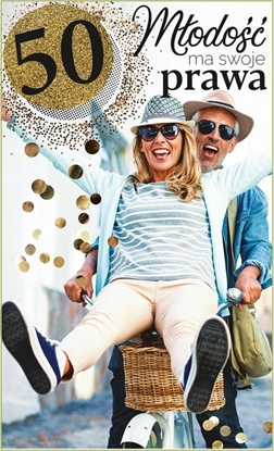 Picture of AB Card Kartka okolicznociowa Urodziny 50 DH03