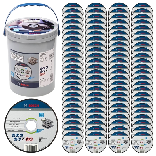 Picture of Abrazīvais griešanas disks Bosch 2608626114; 125x22,23 mm; 100 gab.