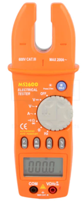 Изображение AC digital clamp meter;Øcable:12mm;Sampling:2,5x/s;0.1÷99.9%
