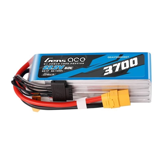 Picture of Accumulator Lipo Gens Ace G-Tech 3700mAh 22.2V 60C 6S1P XT90