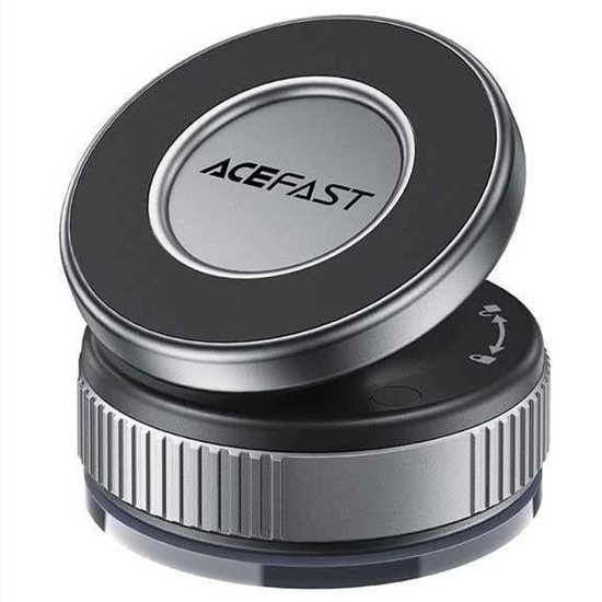 Изображение Acefast Uchwyt magnetyczny Acefast E27 z przyssawk na desk rozdzielcz/szyb - czarny