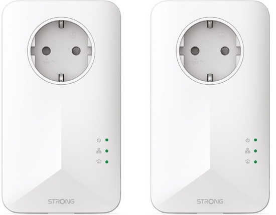 Изображение Adapter powerline Strong Strong POWERL1000DUOEUV2