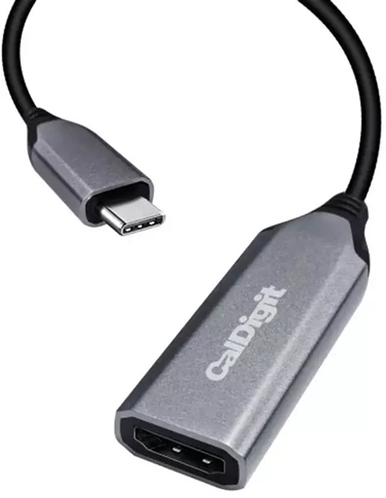Picture of Adapter USB CalDigit USB-C - HDMI Srebrny  (USBC-HDMI21)