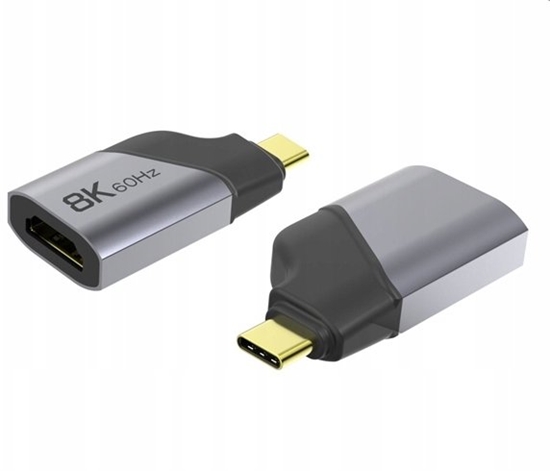 Picture of Adapter USB PremiumCord USB-C - HDMI Srebrny  (ku31hdmi26)