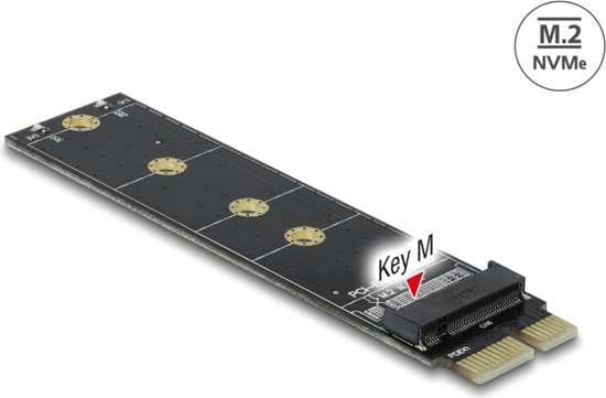 Изображение Adapteris PCI Express x1 to M.2 Key M, Delock