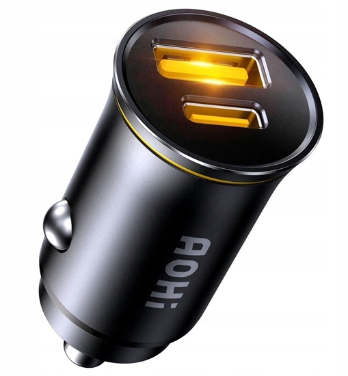 Picture of adowarka AOHI adowarka samochodowa AOHi Superauto PD 65W 1x USB-C, 1x USB-A