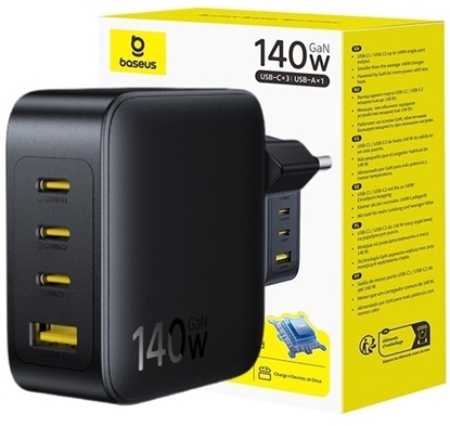 Attēls no adowarka Baseus EnerFill FH11 1x USB-A 3x USB-C 5 A (E0121J00)