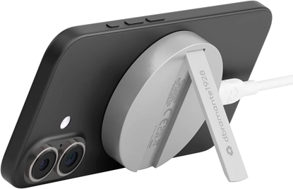 Picture of adowarka dbramante dbramante1928 re-charge - Bezprzewodowa adowarka - with stand, with Qi2 - ALU - 25 Watt - 2 A (magnetyczny)