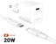 Picture of adowarka Fixed Mini 1x USB-C 1.67 A (FIXC20M2-CC-WH)