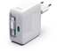Picture of adowarka Hama GaN 30W PD/QC z zwijanym kablem, 2x USB-C, biay