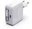 Picture of adowarka Hama GaN 65W PD/QC z zwijanym kablem, 2x USB-C, biay