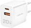 Attēls no adowarka LogiLink adowarka sieciowa LogiLink PA0369 USB GaN, 20 W, 1x USB-C (PD), 1x USB-A, biaa