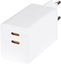 Изображение adowarka LogiLink Dual-USB adowarka podróna GaN 65 W USB-C USB-A