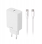 Attēls no adowarka TelForceOne Maxlife adowarka sieciowa PD QC MXTC-10-30C 1x USB-C 30W biaa + kabel USB-C - USB-C 60W