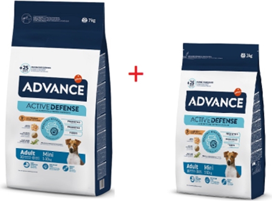 Picture of Advance Adv dog mini adult 7kg+Adv dog mini adult 3kg