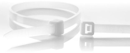 Attēls no Agam WKK Zczki kablowe z tworzywa sztucznego naturalny 200x3,6mm 100 St.