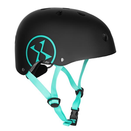 Изображение Aizsargķivere MTW001-1 HELMET BLACK-BLUE SIZE S(52-56CM) NILS EXTREME