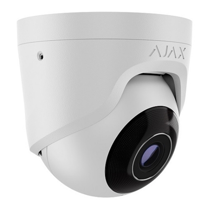 Attēls no AJAX TurretCam 8MP IP Camera 2.8mm / IP65 / IK08 (white)