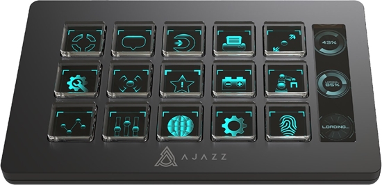 Picture of Ajazz Kontroler do streamingu Ajazz AKP153E USB Black