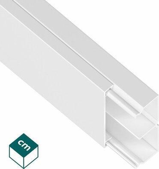 Изображение AKS Listwa elektroinstalacyjna AKS Zierlonka 111299 MKE 18X50 biaa