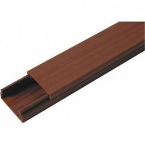 Изображение AKS Listwa elektroinstalacyjna MKE 15X25 drewno ciemne (111486)