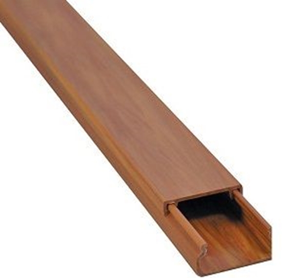 Изображение AKS Listwa elektroinstalacyjna MKE 25X40 drewno ciemne (111489)