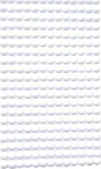 Изображение Akson Krysztaki jednokolorowe samoprzylepne 260 szt biae uniw