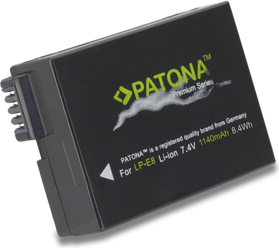 Изображение Akumulator Patona pro Canon LP-E8 1120mAh (PT1136)