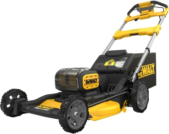 Picture of Akumulatora zāles pļāvēja pašgājējs DeWalt DCMWSP156W2; 2x18 V; 2x8,0 Ah akum.