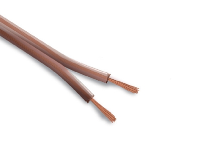 Attēls no Akustiskas (speaker) vads kabelis, InstallBase™, 2x1.50 mm2, caurspīdīgs, plakana forma, 100m