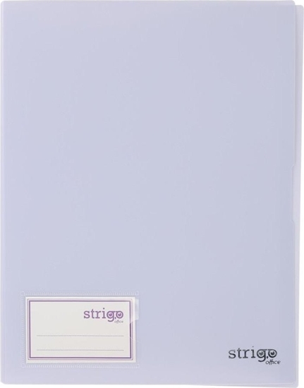 Picture of Strigo Album ofertowy A4 20 koszulek liliowy STRIGO