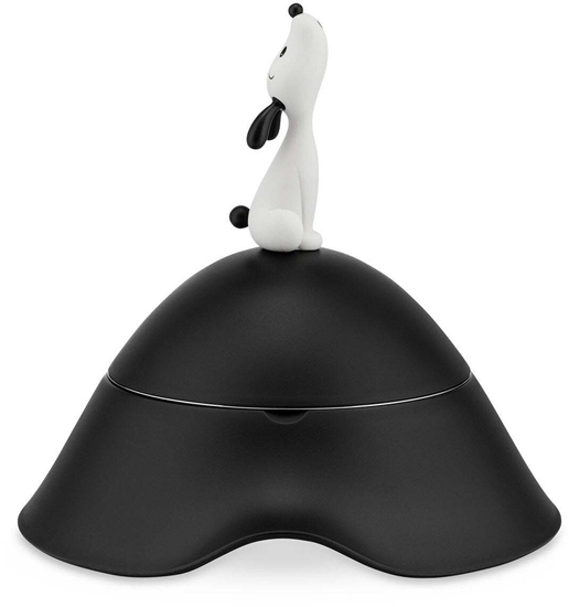 Picture of Alessi Dog Bowl Lula black AMMI19 B