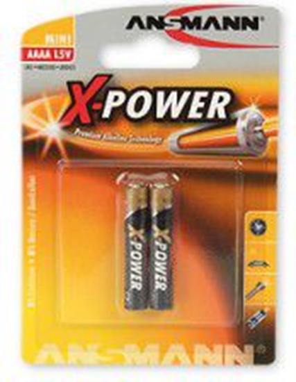 Picture of Alkaline battery ANSMANN X-Power 2xAAAA
