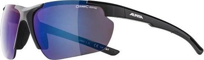 Picture of Alpina ALPINA Okulary na rower DEFEY HR kolor BLACK szko BLUE MIRROR Cat.3