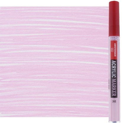 Attēls no Amsterdam Amsterdam Acrylic Marker 4 mm Light Rose 361