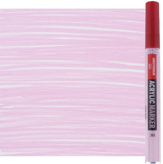 Picture of Amsterdam Amsterdam Acrylic Marker 4 mm Light Rose 361
