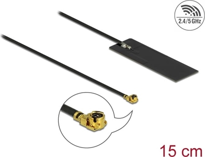 Picture of Antena WLAN 802.11 ac/ax/a/h/b/g/n MHF® I plug 2 - 4 dBi 15 cm
