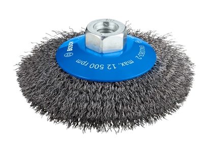 Attēls no Apaļa stiepļu birste Bosch 2608622101; 115 mm; M14